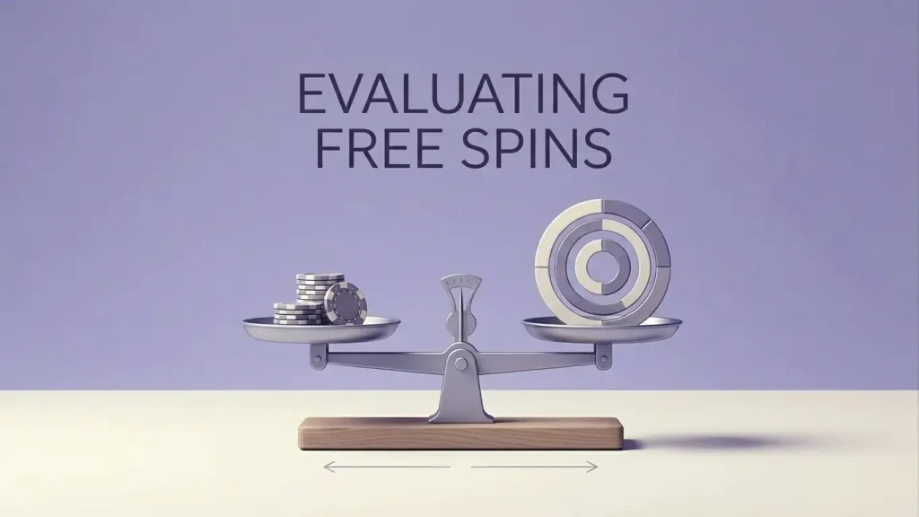 Editorial illustration representing a measured casino bonus decision